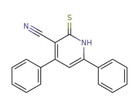 4,6-diphenyl-2-thioxo-1,2-dihydropyridine-3-carbonitrile