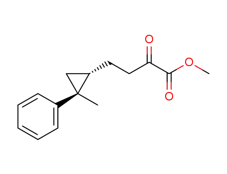 methyl 4-((1S,2S)-2-methyl-2-phenylcyclopropyl)-2-oxobutanoate