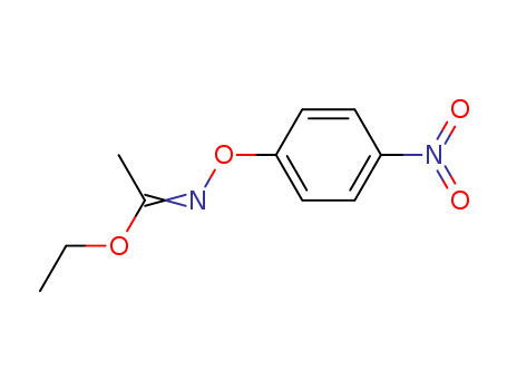 Ethanimidic acid, N-(4-nitrophenoxy)-, ethyl ester