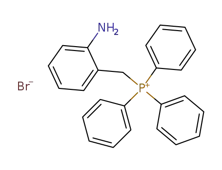 Molecular Structure of 78133-84-3 ((2-AMINOBENZYL)TRIPHENYLPHOSPHONIUM BROMIDE)