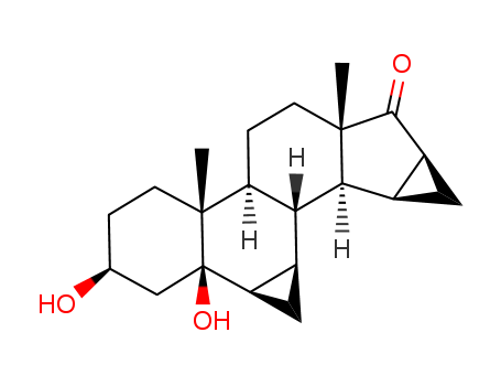 3b,5-Dihydroxy-6b,7b:15b,16b-dimethylene-5b-androstan-17-one(82543-16-6)