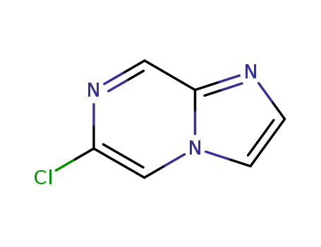 6-chloroimidazo<1,2-a>pyrazine