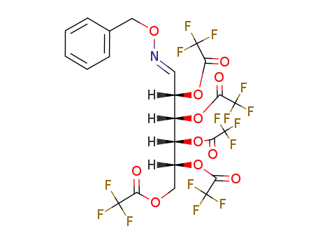 trifluoroacetylated allose syn-O-benzyloxime