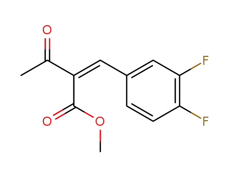 methyl 2-{(3,4-difluorophenyl)methylene}-3-oxobutyrate