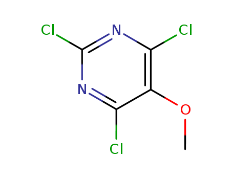 Pyrimidine, 2,4,6-trichloro-5-methoxy-