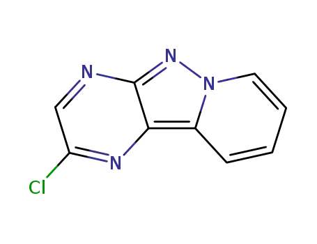 3-chloro-pyrido[1',2':2,3]pyrazolo[5,4-b]pyrazine
