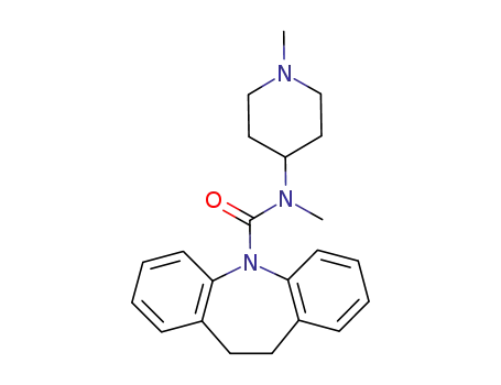 N-methyl-N-(1-methylpiperodin-4-yl)-10,11-dihydro-5H-dibenzo[b,f]azepine-5-carboxamide