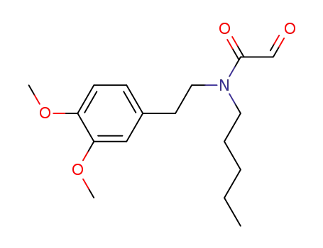 N-[2-(3,4-dimethoxyphenyl)ethyl]-2-oxo-N-pentylacetamide