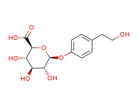 4-(2-hydroxyethyl)phenyl β-D-glucopyranosiduronic acid