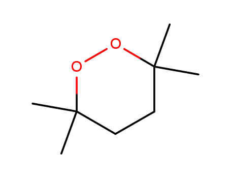 Molecular Structure of 22431-89-6 (1,2-Dioxane, 3,3,6,6-tetramethyl-)