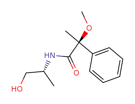 (S)-N-((R)-2-Hydroxy-1-methyl-ethyl)-2-methoxy-2-phenyl-propionamide