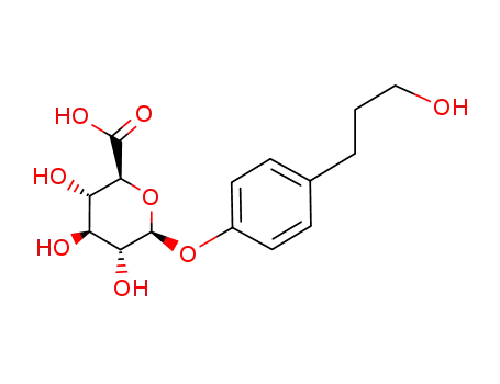 3-(4'-hydroxyphenyl)propanol 4'-O-β-D-glucuronide