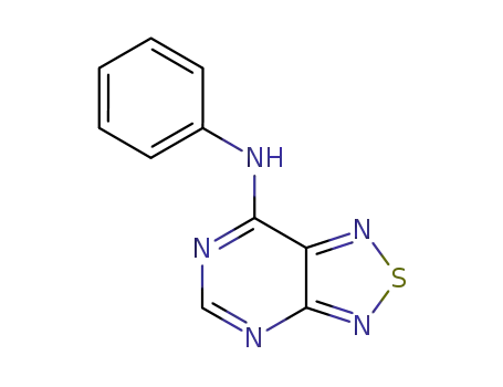 [1,2,5]Thiadiazolo[3,4-d]pyrimidin-7-amine, N-phenyl-