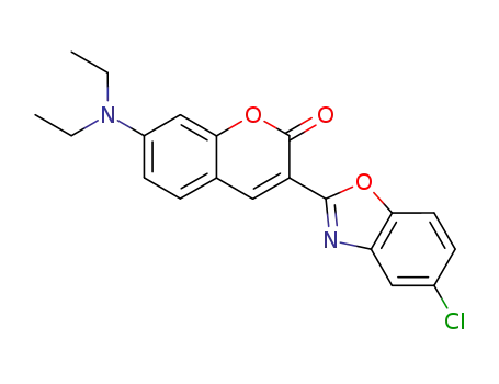 3-(5-chlorobenzoxazol-2-yl)-7-(diethylamino)-2-benzopyrone
