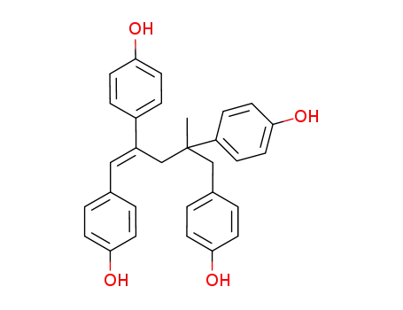trans-1,2,4,5-tetrakis(4-hydroxyphenyl)-4-methylpentene