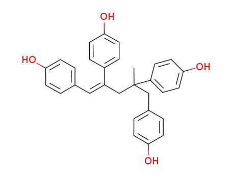 cis-1,2,4,5-tetrakis(4-hydroxyphenyl)-4-methylpentene