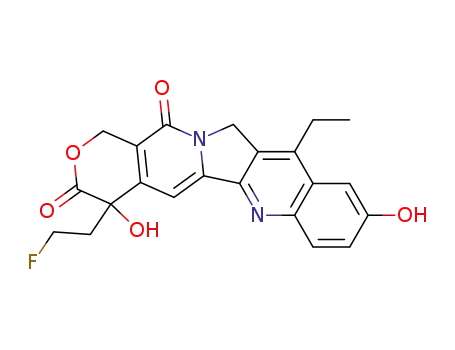 11-ethyl-4-(2-fluoroethyl)-4,9-dihydroxy-1H-pyrano[3',4':6,7]indolizino[1,2-b]quinoline-3,14(4H,12H)-dione