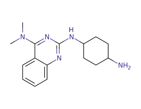 cis-N2-(4-amino-cyclohexyl)-N4,N4-dimethyl-quinazolin-2,4-diamine