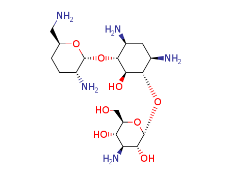 (2R,3R,4S,5S,6R)-4-Amino-2-[(1S,2S,3R,4S,6R)-4,6-diamino-3-[(2R,3R,6S)-3-amino-6-(aminomethyl)oxan-2-yl]oxy-2-hydroxy-cyclohexyl]oxy-6-(hydroxymethyl)oxane-3,5-diol