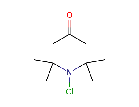 Molecular Structure of 38951-83-6 (1-chloro-2,2,6,6-tetramethylpiperidin-4-one)