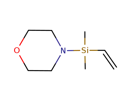 Molecular Structure of 1000598-40-2 (Morpholine,  4-(ethenyldimethylsilyl)-)