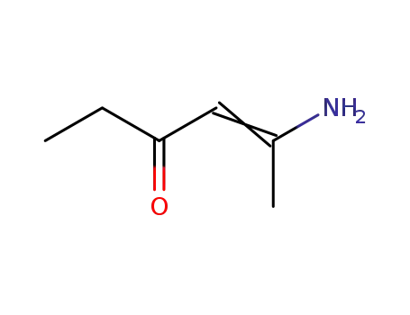 Molecular Structure of 33663-57-9 (4-Hexen-3-one, 5-amino-)