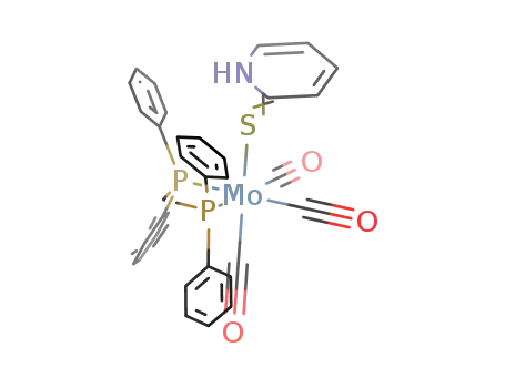 [Mo(CO)3(η1-SC5H4NH)(η2-bis(diphenylphosphino)methane)]