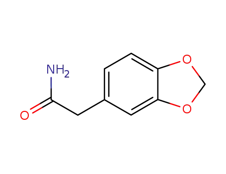 Molecular Structure of 5661-47-2 (Homopiperonylamide)