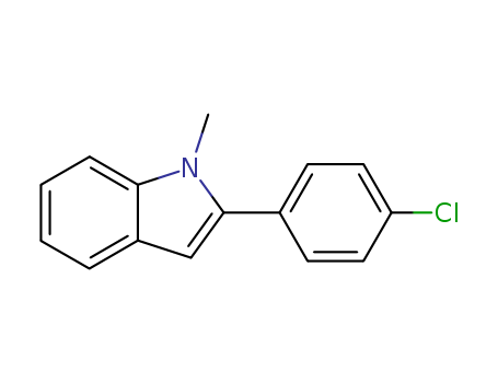 1H-Indole, 2-(4-chlorophenyl)-1-methyl-