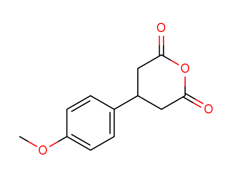 4-(4-methoxyphenyl)oxane-2,6-dione cas  57171-24-1