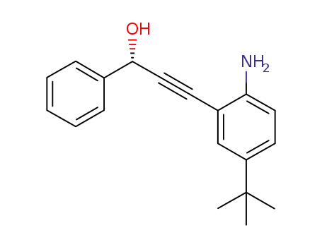 (S)-3-(2-amino-5-tert-butylphenyl)-1-phenylprop-2-yn-1-ol