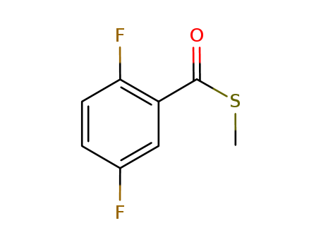Benzenecarbothioic acid, 2,5-difluoro-, S-Methyl ester