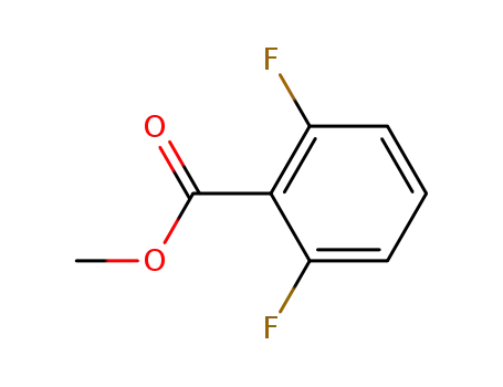 Molecular Structure of 13671-00-6 (METHYL 2,6-DIFLUOROBENZOATE)