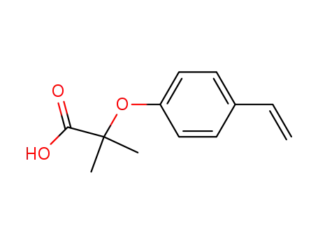 2-methyl-2-(4-vinylphenoxy)propionic acid