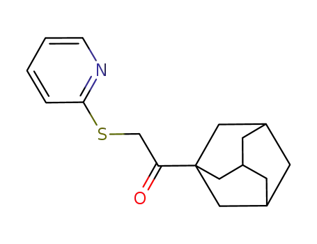 1-(adamantan-1-yl)-2-(pyridin-2-ylsulfanyl)ethan-1-one