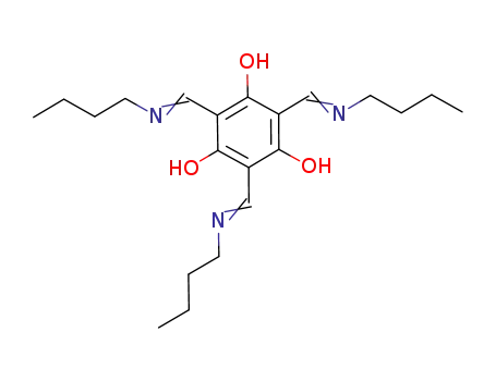 2,4,6-tris[(butylimino)methyl]-1,3,5-trihydroxybenzene