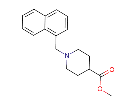 1-(1-naphthylmethyl)-4-methoxycarbonylpiperidine