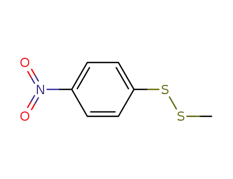 Molecular Structure of 63296-21-9 (Disulfide, methyl 4-nitrophenyl)
