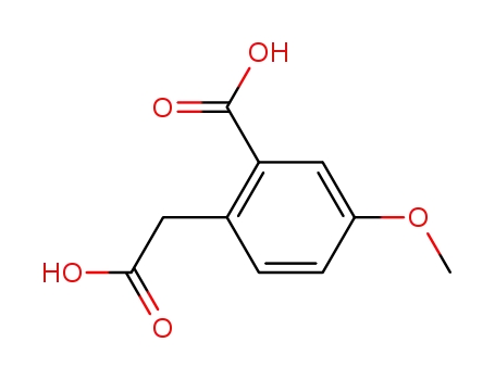 2-(carboxymethyl)-5-methoxybenzoic acid