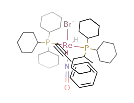 ReBr(NO)(PCy3)2H(η2-HCCPh)
