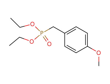 Molecular Structure of 1145-93-3 (DIETHYL 4-METHOXYBENZYLPHOSPHONATE)