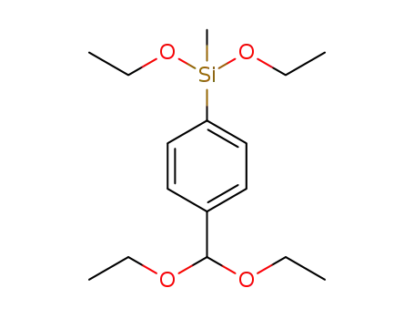 4-(diethoxymethylsilyl)benzaldehyde diethyl acetal