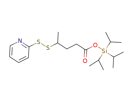 triisopropylsilyl 4-(pyridine-2-yldisulfanyl)pentanoate