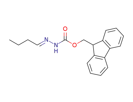 (E)-(9H-fluoren-9-yl)methyl 2-butylidenehydrazinecarboxylate