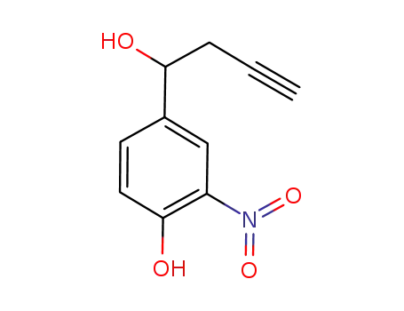 rac-4-(1-hydroxybut-3-yn-1-yl)-2-nitrophenol