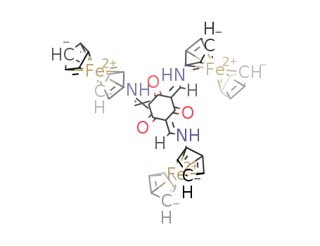2,4,6-tris(ferrocenylaminomethylene)cyclohexane-1,3,5-trione