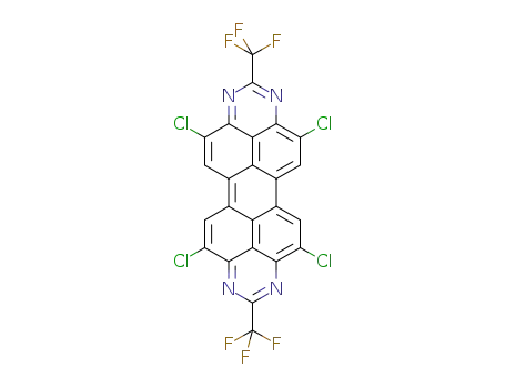 2,9-bis(trifluoromethyl)-4,7,11,14-tetrachloro-1,3,8,10-tetraazaperopyrene