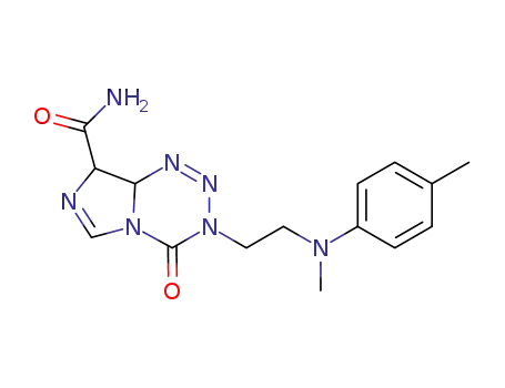 3-{2-[methyl(4'-methylphenyl)amino]ethyl}-4-oxo-3H,4H-imidazo[1,5-d][1,2,3,5]tetrazine-8-carboxamide