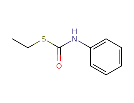 Molecular Structure of 17425-24-0 (Carbamothioic acid, phenyl-, S-ethyl ester)