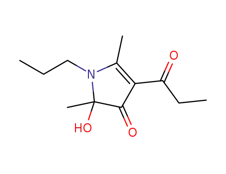 2-hydroxy-2,5-dimethyl-4-propionyl-1-propyl-1H-pyrrol-3(2H)-one